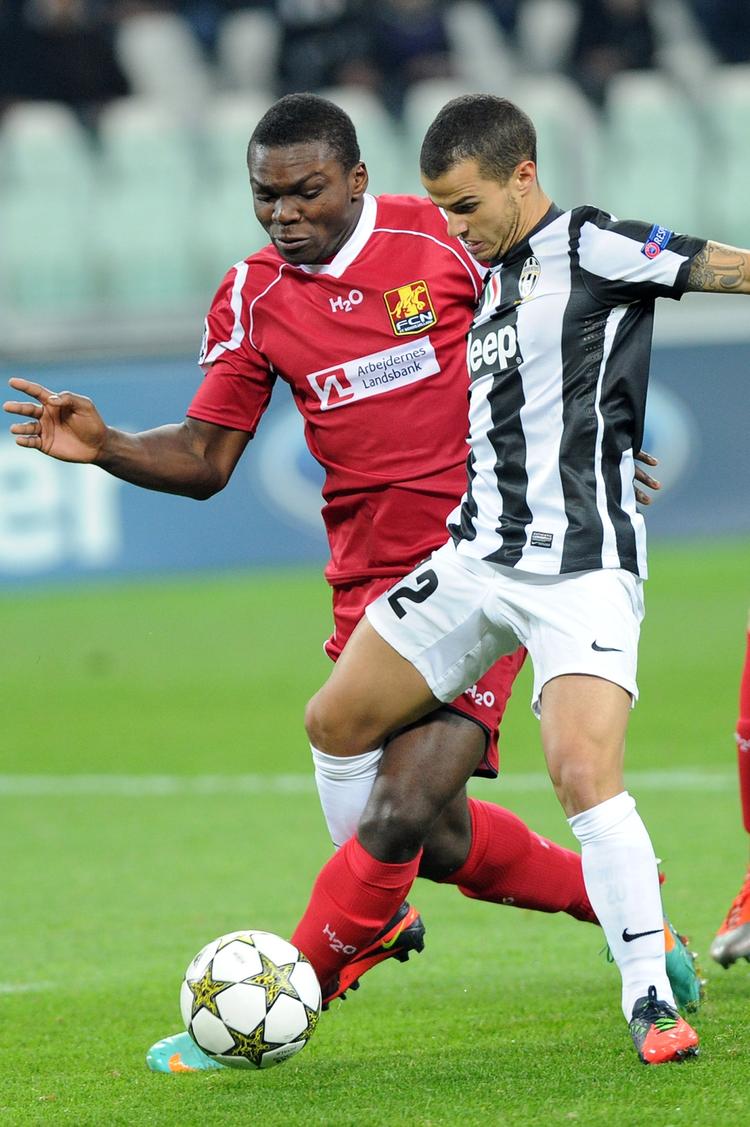 4-0. Jores Okore havde angiveligt øjne fra bl.a. Inter og Manchester United hvilende på sig, da FCN i aftes tabte i Torino til Juventus. 