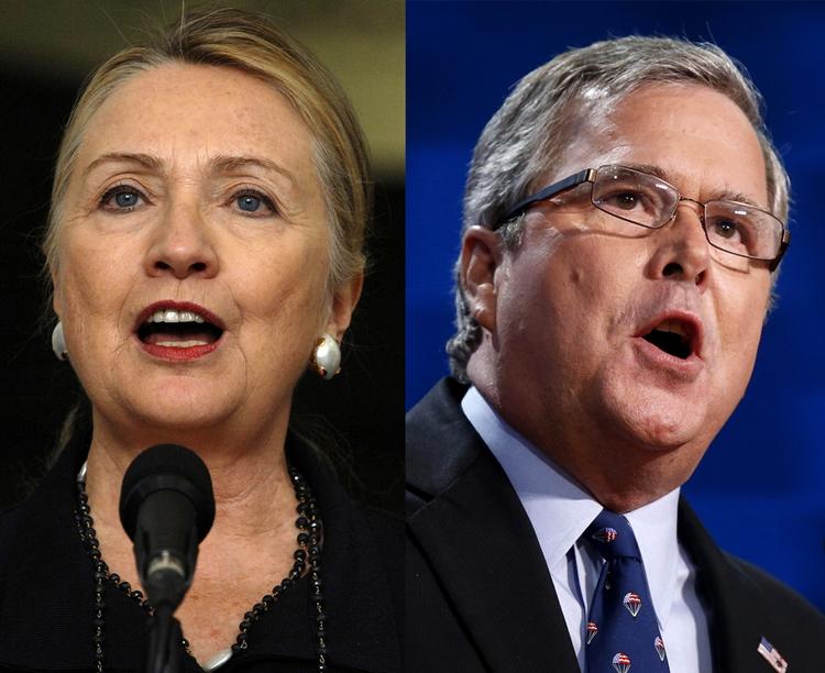 Bliver Clinton- og Bush-dynastiet rivaler i 2016? Spekulationerne er så småt gået igang. 