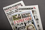 Fremtid. Træk en friskprintet avis i automaten. Til næste år får svenskerne den mulighed på udvalgte steder. 