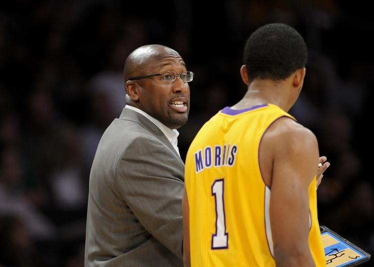 Færdig. Mike Brown holdt kun et år som træner i LA. 