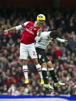 Duel. De to London-klubber delte i en medrivende 3-3-kamp. 