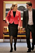 næstsidst. Noa Redington, der er Helle Thorning-Schmidts spindoktor, skal vidne som det næstsidste af 43 vidner i Skattesagskommissionen. 
