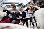 Slaraffenland. Bogforum har aldrig været en litteraturfestival med stort L - også derfor virker flytningen til messehallerne i Bella Center helt naturlig. 