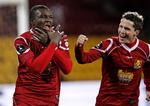 Talent. Jores Okore har en imponerende acceleration, lyder DBU's begrundelse for at vælge FCN-forsvareren som årets talent. 
