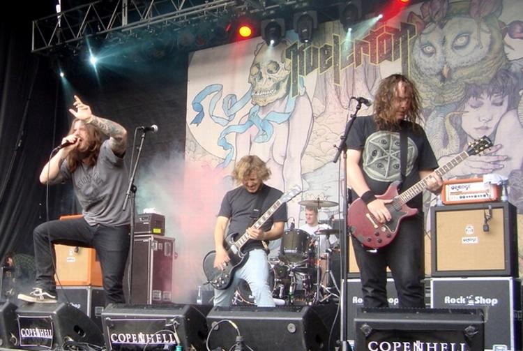 Kvelertak. Nordmændene var senest i Danmark i forbindelse med Copenhell 2011. 