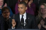 presset. Barack Obama kan komme til at stå i spidsen for en økonomi, som, ifølge IMF, vil havne i voldsom recession, hvis han ikke får en aftale på plads med republikanerne, som løser landets store budgetunderskud. 