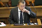 Nedgang. Mens flere og flere ville stemme på Lars Løkke Rasmussen ved et folketingsvalg, forlader medlemmer partiet Venstre. 