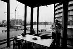 Efterladt. Harald Børsting, formand for LO på sit kontor med udsigt over Københavns Havn. 