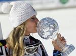 Suveræn. Lindesey Vonn har i denne sæson vundet 12 løb - senest i onsdags, hvor hun slog til i styrtløbet i Schladming. 