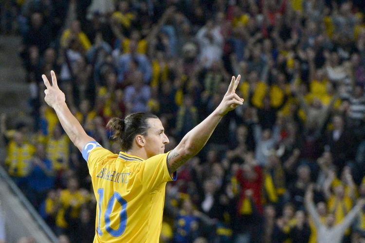 Verdensklasse. Zlatan er nu oppe på 39 mål i 85 landskampe. 