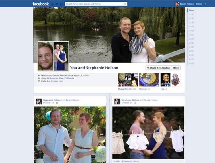 Par-profil. Facebook har samlet dig og din kærestes forhold, og oprettet en ny fælles profil. 