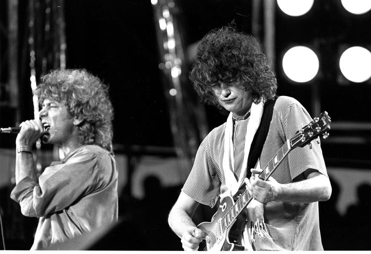 Legenden. I orkanens øje ved Live Aid koncert i Philadelphia, 1985. 