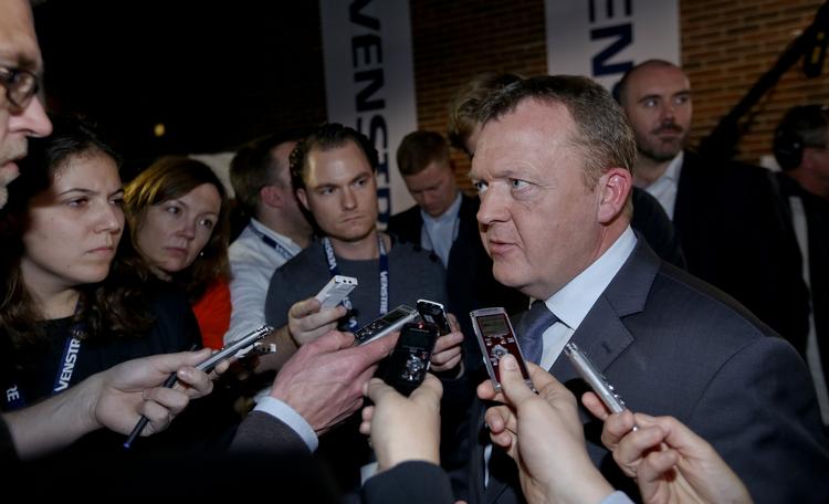 Skat. Lars Løkke Rasmussen blev udfordret på skattelettelser efter tale ved Landsmødet i Herning. 