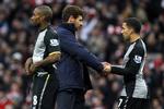 Nederlag. Andre Villas-Boas (i midten) og Tottenham er et midterhold. 