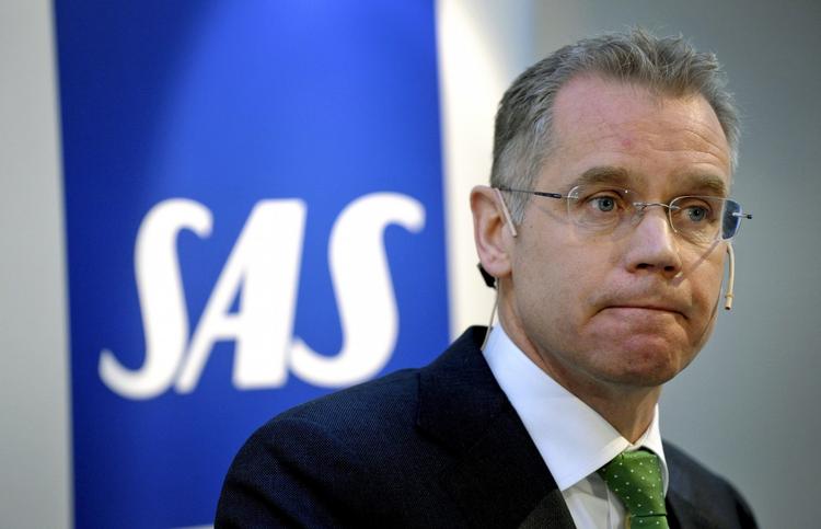 SAS-chef Rickard Gustafson fremlagde for kort tid siden den omfattende spareplan, der skal vende skuden for den skandinaviske flykoncern. 