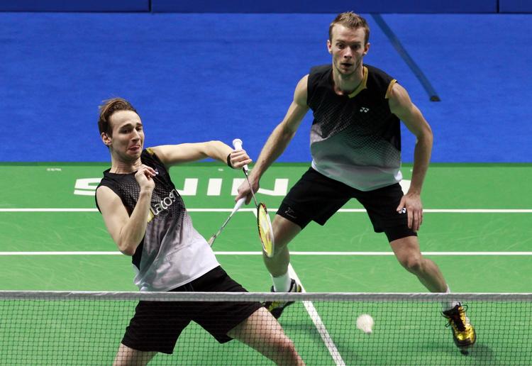 stærkest. Mathias Boe (tv) og Carsten Mogensen sad totalt på deres koreanske finalemodstandere i finalen i China Open. 