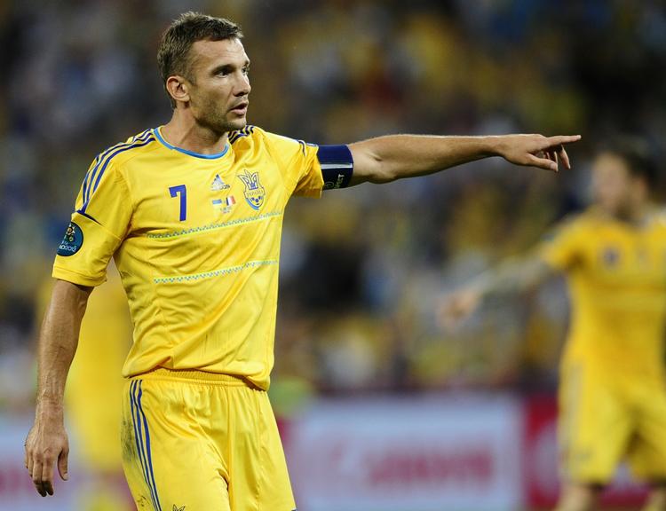 trænerjob. Veteranen Andriy Shevchenko fik en afgørende fod i Ukraines fine indsats ved EM i år. 