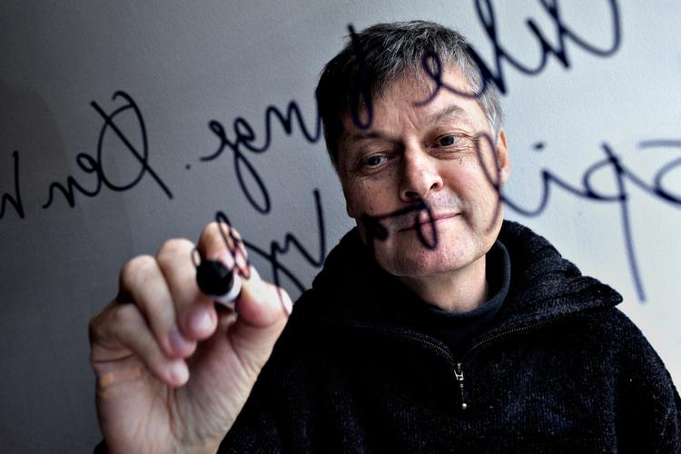 drømmeoversætter.  Niels Brunse, der i dette efterår fik Modersmål-Prisen. 