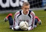 tophold. Anders Lindegaard nærmer sig sit første engelske mesterskab med Manchester United. 
