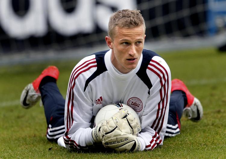 tophold. Anders Lindegaard nærmer sig sit første engelske mesterskab med Manchester United. 
