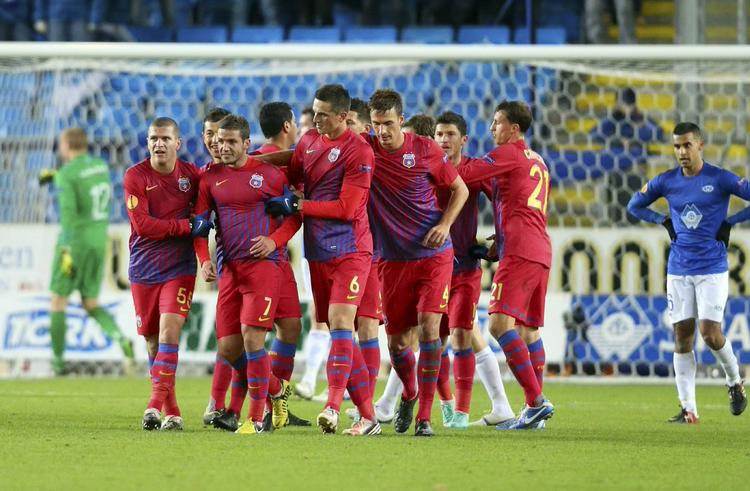 SJÆLDENHED. Steaua Bukarest er et af de få hold, der har vundet i Molde i år. 