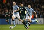 toer. Cristiano Ronaldo (midt) og de andre Real Madrid-spillere sendte de engelske mestre fra Manchester City ud af Champions League onsdag aften. 
