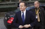 KAMPKLAR. Storbritanniens premierminister David Cameron er ikke ankommet til Bruxelles for at hyggesnakke. 