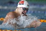 VM-KLAR. Chris Christensen var et halvt sekund fra sin danske rekord, da han svømmede sig i EM-finalen i 200 meter medley. 