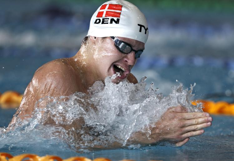 VM-KLAR. Chris Christensen var et halvt sekund fra sin danske rekord, da han svømmede sig i EM-finalen i 200 meter medley. 
