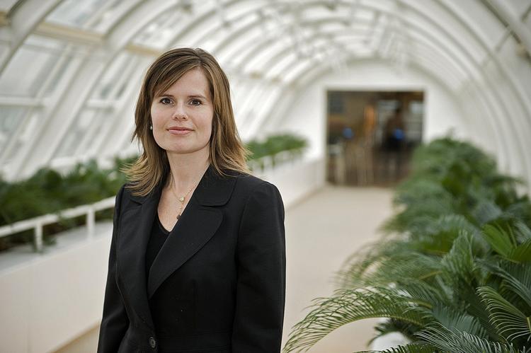 toppen. Camilla Sylvest er røget hurtig til tops i Novo Nordisk-koncernen. 
