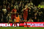 Jubel. Jonjo Shelvey bragte Liverpool på 1-0. 