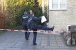 Efterforskning. Politiet var her til morgen igen på besøg på Frederiksdalsvej. 