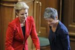 Afvist. Margrethe Vestager (til højre) fik en tillidsreform med i regeringsgrundlaget, men det bliver ikke til noget. 