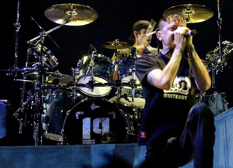 Satsning. Rockbandet Linkin Park var dette års hovednavn på Skive Festival. 