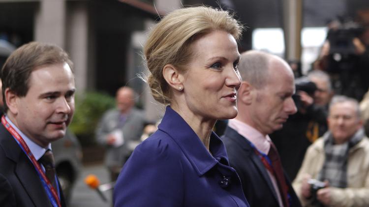Thorning. Den danske statsminister vil fastholde kravet om en rabat på 1 milliard til Danmark. 