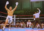 MESTER. En knockoutsejr over Sugay Ray Leonard var blandt Hector Camachos bedrifter i en stor boksekarriere. 