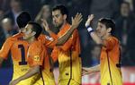 TALENTSKOLEN. Da FC Barcelona med fire mål på 18 minutter afgjorde kampen mod Levante var det udelukkende med spillere fra La Masia. 