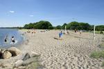 Gadeplan. Svanemølle-stranden på Østerbro og Amager Strandpark får konkurrence fra endnu en ny strand i København. Den komemr efter planen til at se nogenlunde sådan ud. 