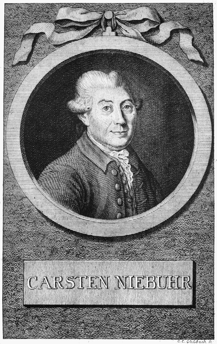 Opdagelsesrejsende. Den nordtyske landmåler Carsten Niebuhr (1753-1815) rejste i Arabien i årene 1761-1768. 