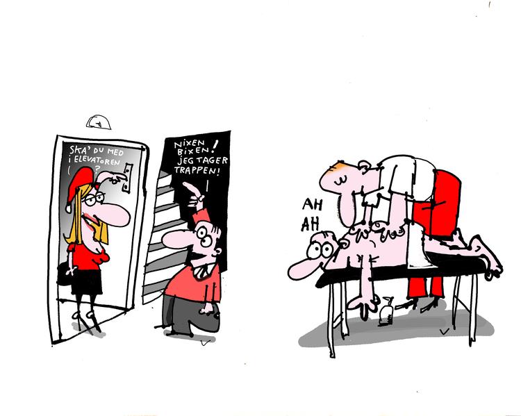 Energigivende. Gør surt til sjovt. Tegning: Jørn Villumsen 