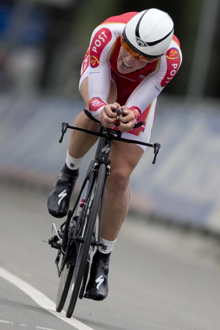 hårdt. Lasse Norman Hansen og makker Marc Hester har fået større modstand på seksdagesbanen i denne uge. 