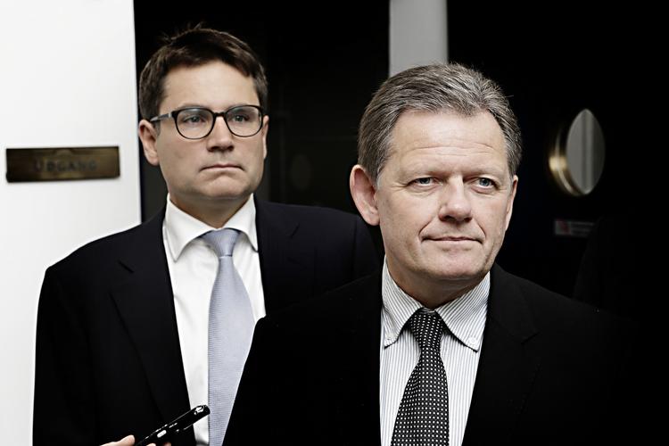 Presset. De Konservatives vælgertilslutning har støt faldende under Lars Barfoeds formandsskab. 