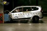 crash. Den rumænske Dacia Lodgy får dårlig karakter i sikkerhedstest. Den er muligvis på vej till Danmark. 