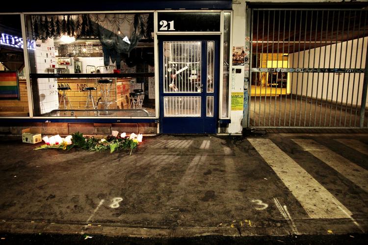 Vesterbro. Den unge studerende Jonas Sekyere Thomsen mistede livet her på Bakken i Kødbyen. 