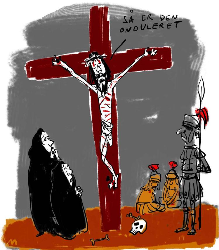 Tegning: Mette Dreyer. 