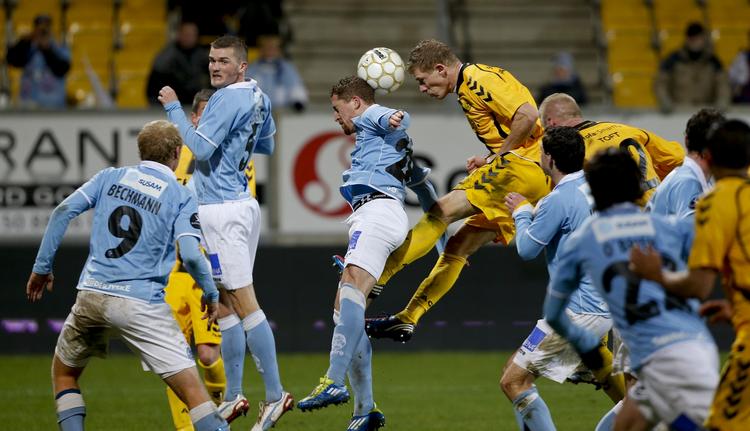 nedtur. AC Horsens er i fare for at blive involveret i bundstriden efter det friske nederlag mod SønderjyskE 