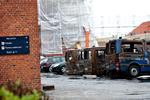 brandattentat. Natten til fredag 14. maj 2010 blev der sat ild i flere biler ved Politiskolen i Brøndby. Fire af de fem tiltalte i terrorsagen blev taget på fersk gerning. 