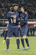 Gruppevindere. Pariserne kan i 1/8-finalen møde bl.a. Real Madrid, Milan eller Arsenal. 