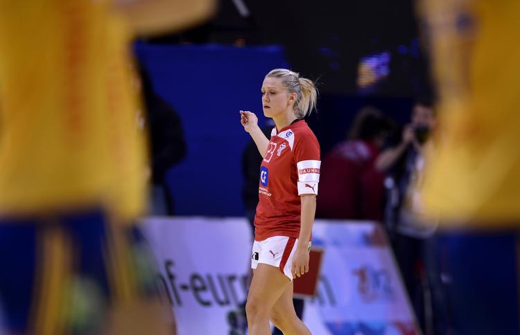 åbningskamp. Ann Grete Nørgaard prøver at se det positive i det bitre danske nederlag mod Sverige. 