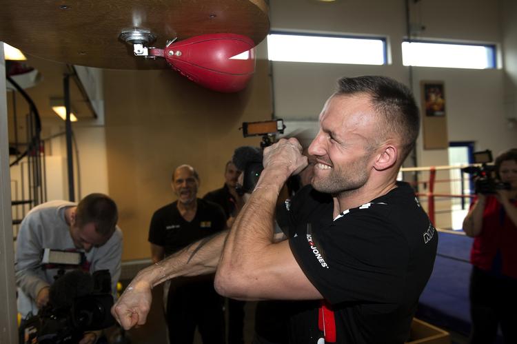 ringmøde. Mikkel Kessler er trimmet og klar til lørdagens kamp mod Brian Magee. 